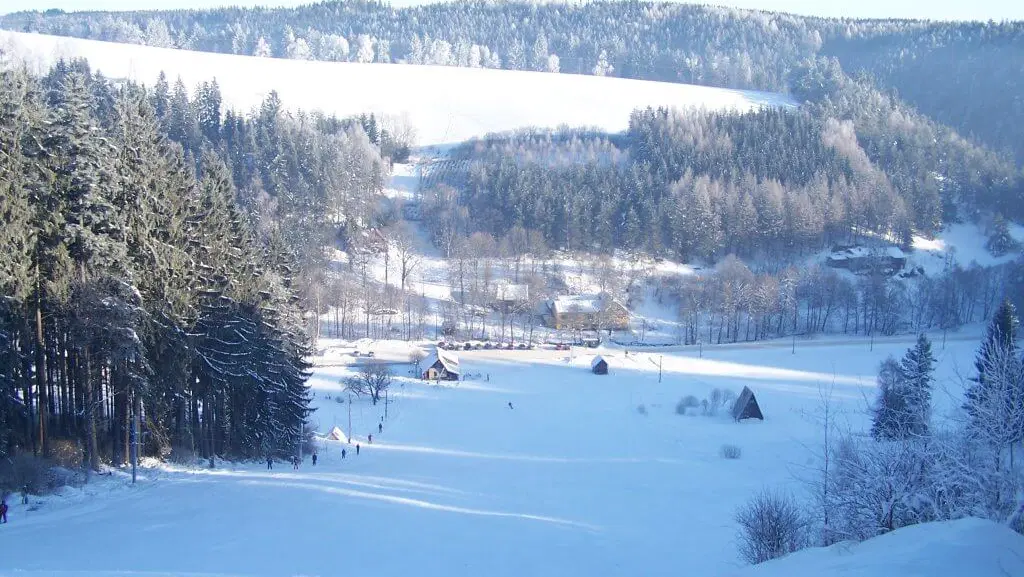 Lyžařský areál Bystré – lyžařské areály, Bystré