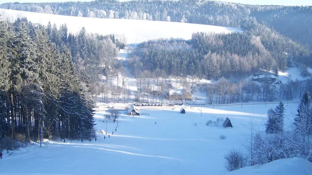 Lyžařský areál Bystré – lyžařské areály, Bystré