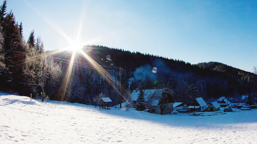 Lyžařský vlek Babská – lyžařské areály, Velké Karlovice