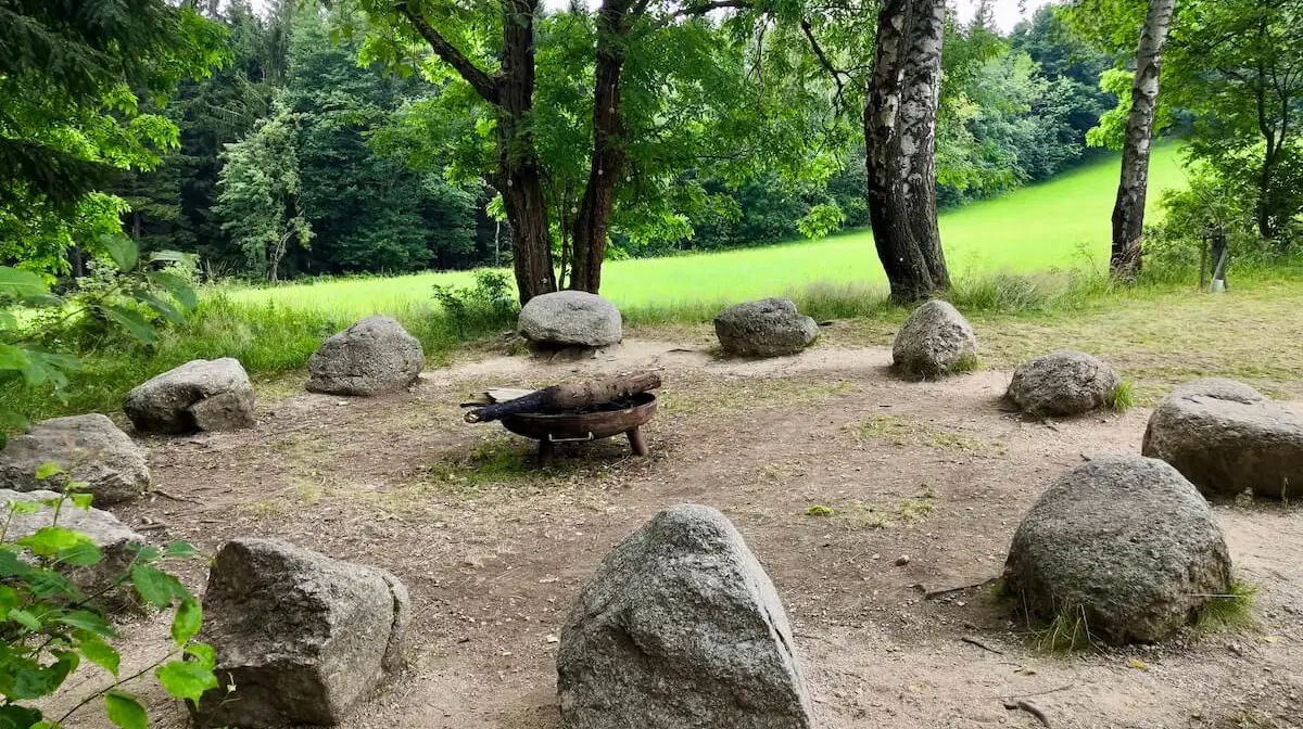 Lesopark Na Sluneční – dětská hřiště a herny, Kořenov