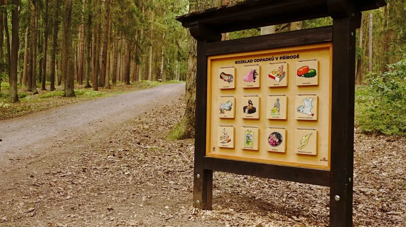 Údolím Hartského potoka – naučné stezky, Dvůr Králové nad Labem