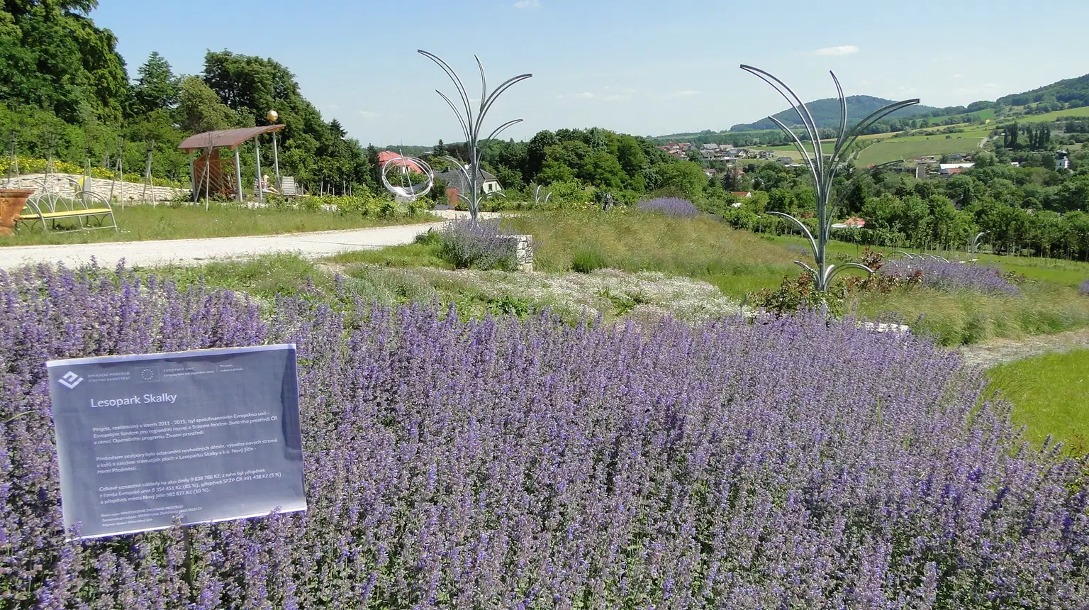 Lesopark Skalky – příroda, Nový Jičín