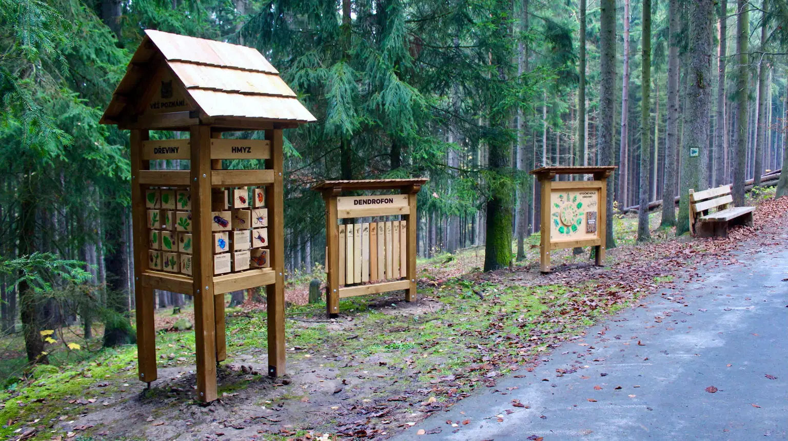 Chlumíčkova naučná stezka – naučné stezky, Hořice