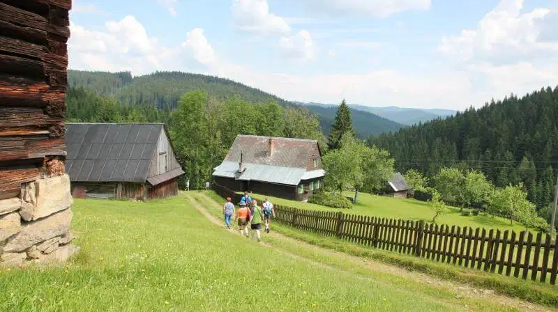 Kulíškova naučná stezka – naučné stezky, Velké Karlovice