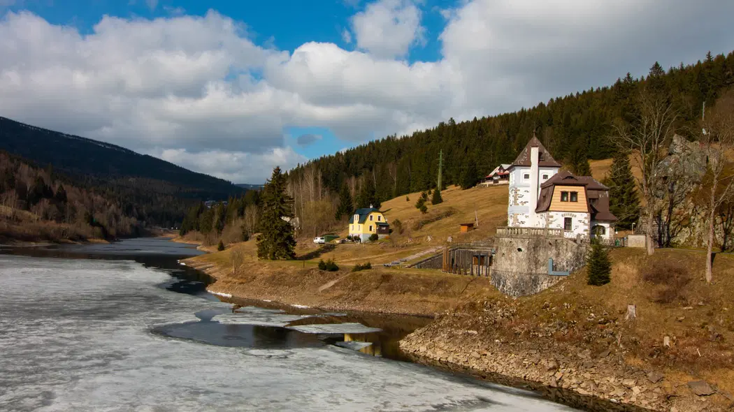 Labská přehrada – příroda, Špindlerův Mlýn