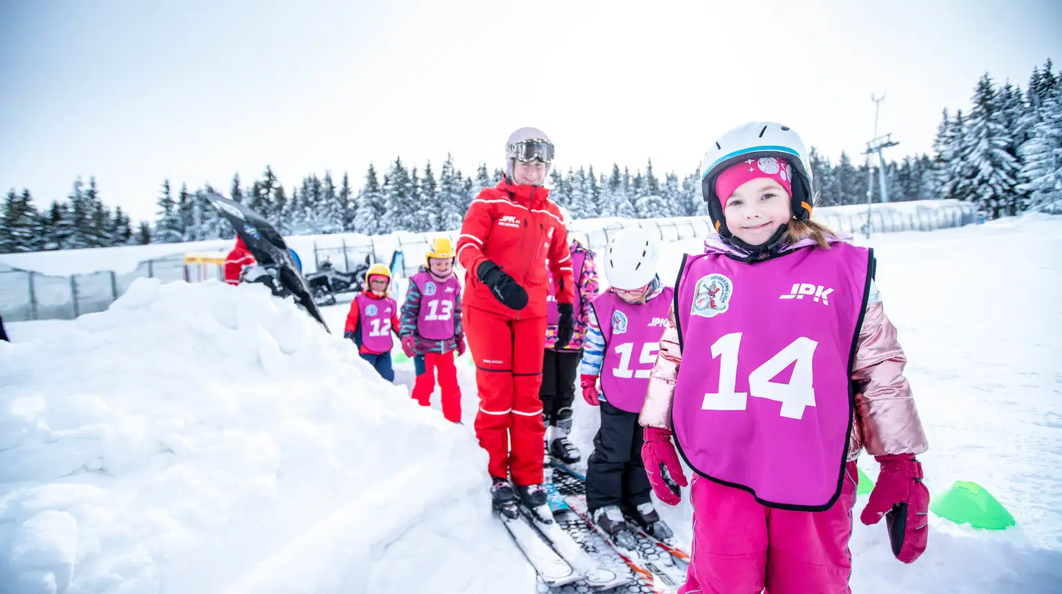 Sportcentrum Klínovec v zimě – lyžařské areály, Vejprty