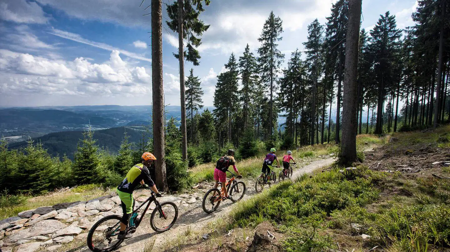 Trail Park Klínovec – cyklotrasy, Vejprty