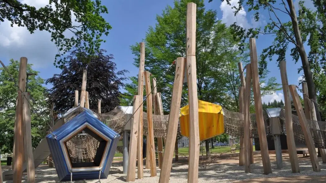 Park Stromovka Humpolec – dětská hřiště a herny, Humpolec