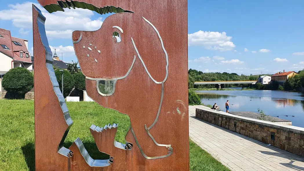 Nábřeží Maxipsa Fíka – města, Kadaň