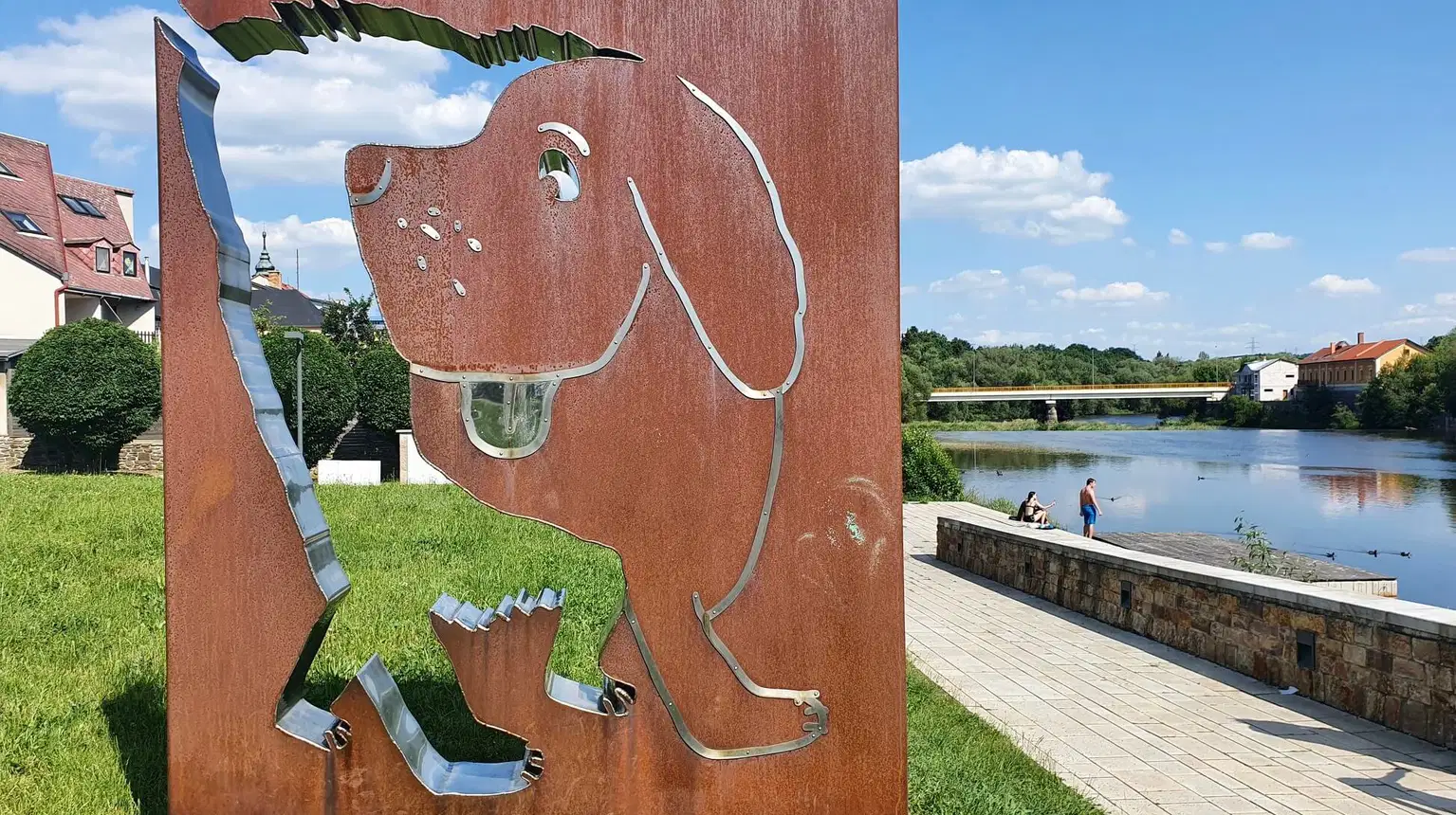 Nábřeží Maxipsa Fíka – města, Kadaň