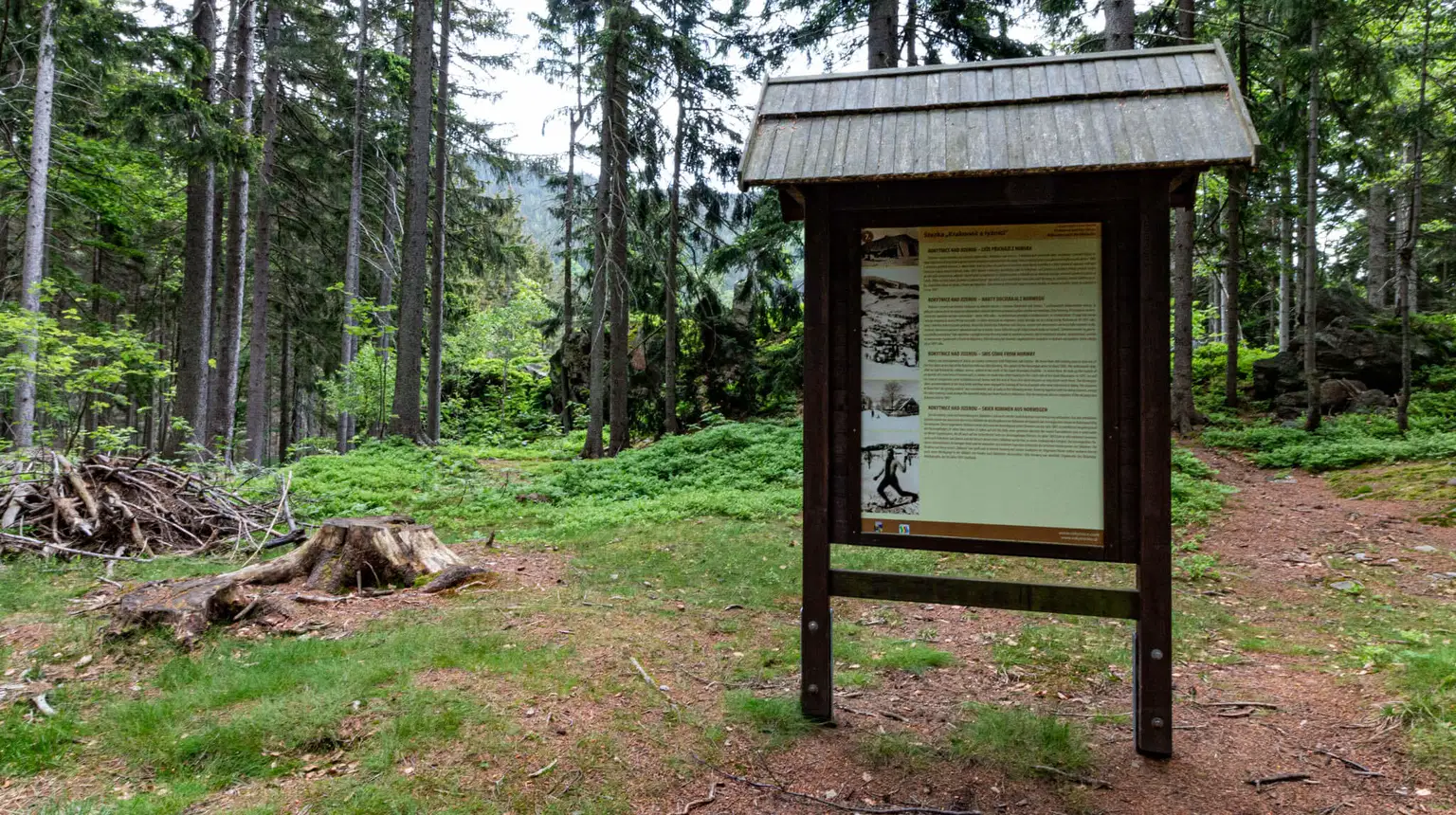 Stezka Krakonoš a lyžníci – naučné stezky, Rokytnice nad Jizerou