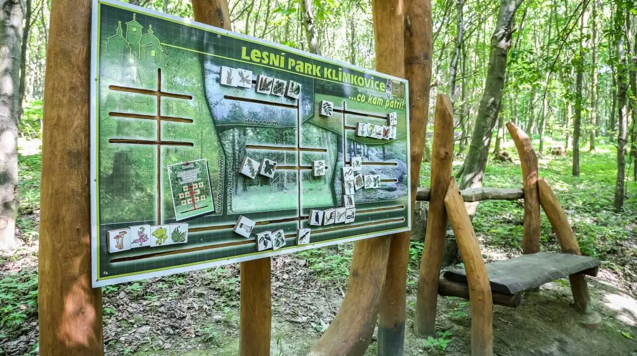 Lesní park Klimkovice – příroda, Klimkovice