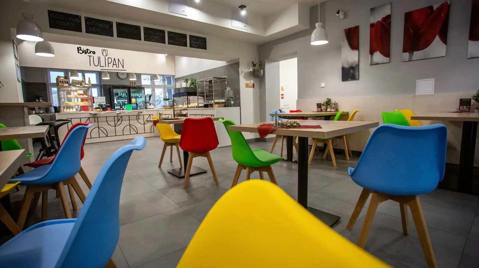 Bistro Tulipán – restaurace, kavárny, cukrárny, Liberec