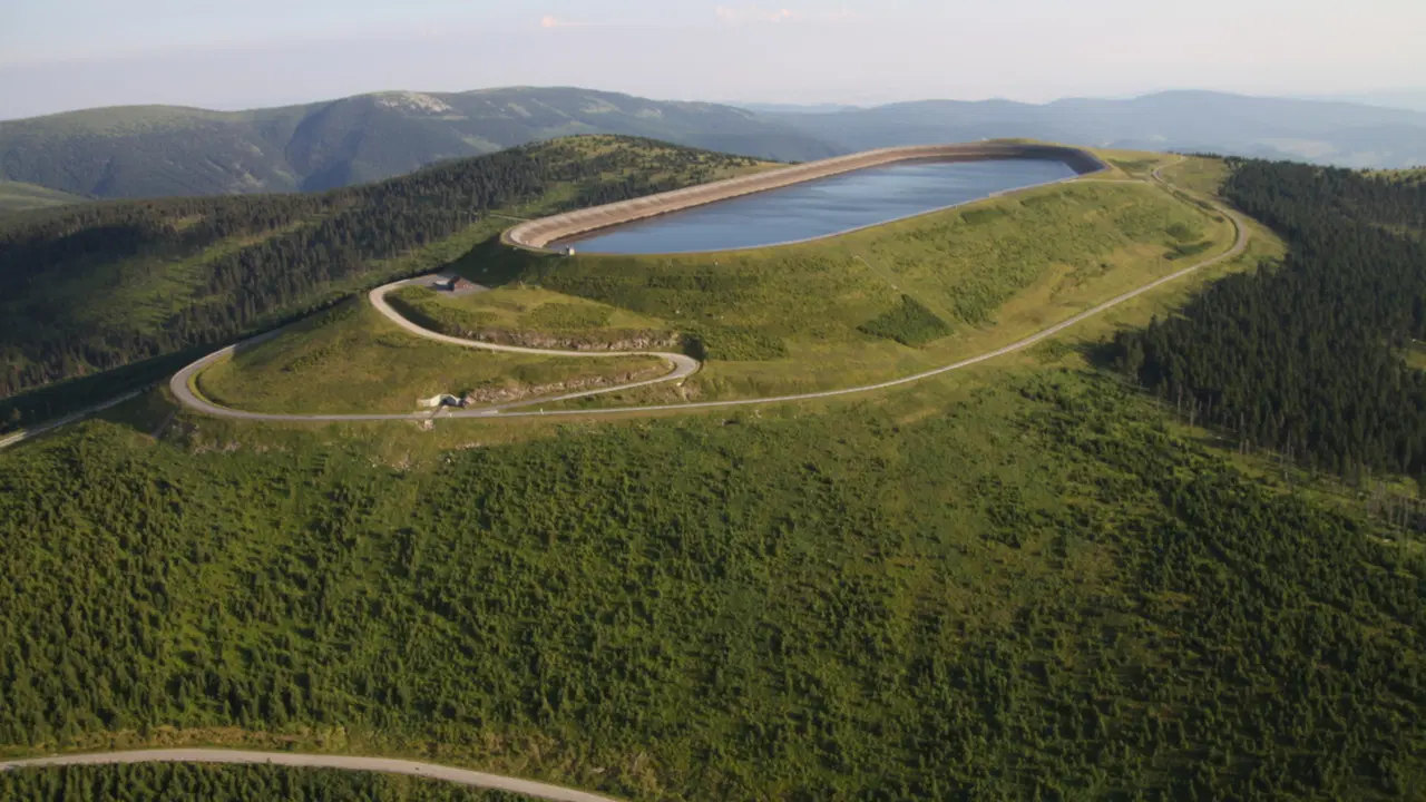 Přečerpávací vodní elektrárna Dlouhé stráně – příroda, Loučná nad Desnou