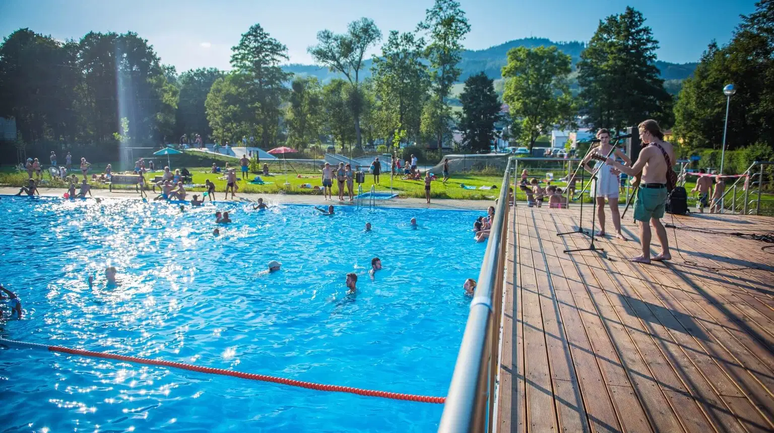 Koupaliště Sušice – koupání, Sušice