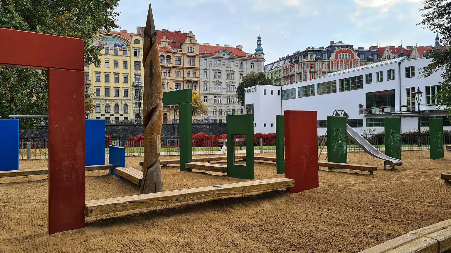 Dětské hřiště Žofín – dětská hřiště a herny, Praha
