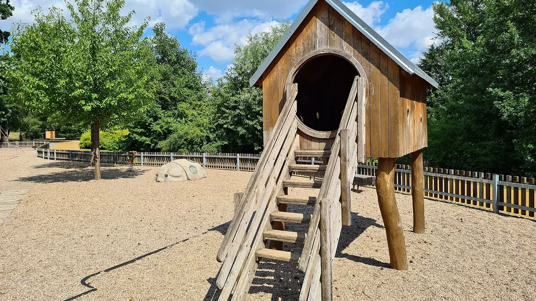 Dětské hřiště park Na Špici – dětská hřiště a herny, Pardubice
