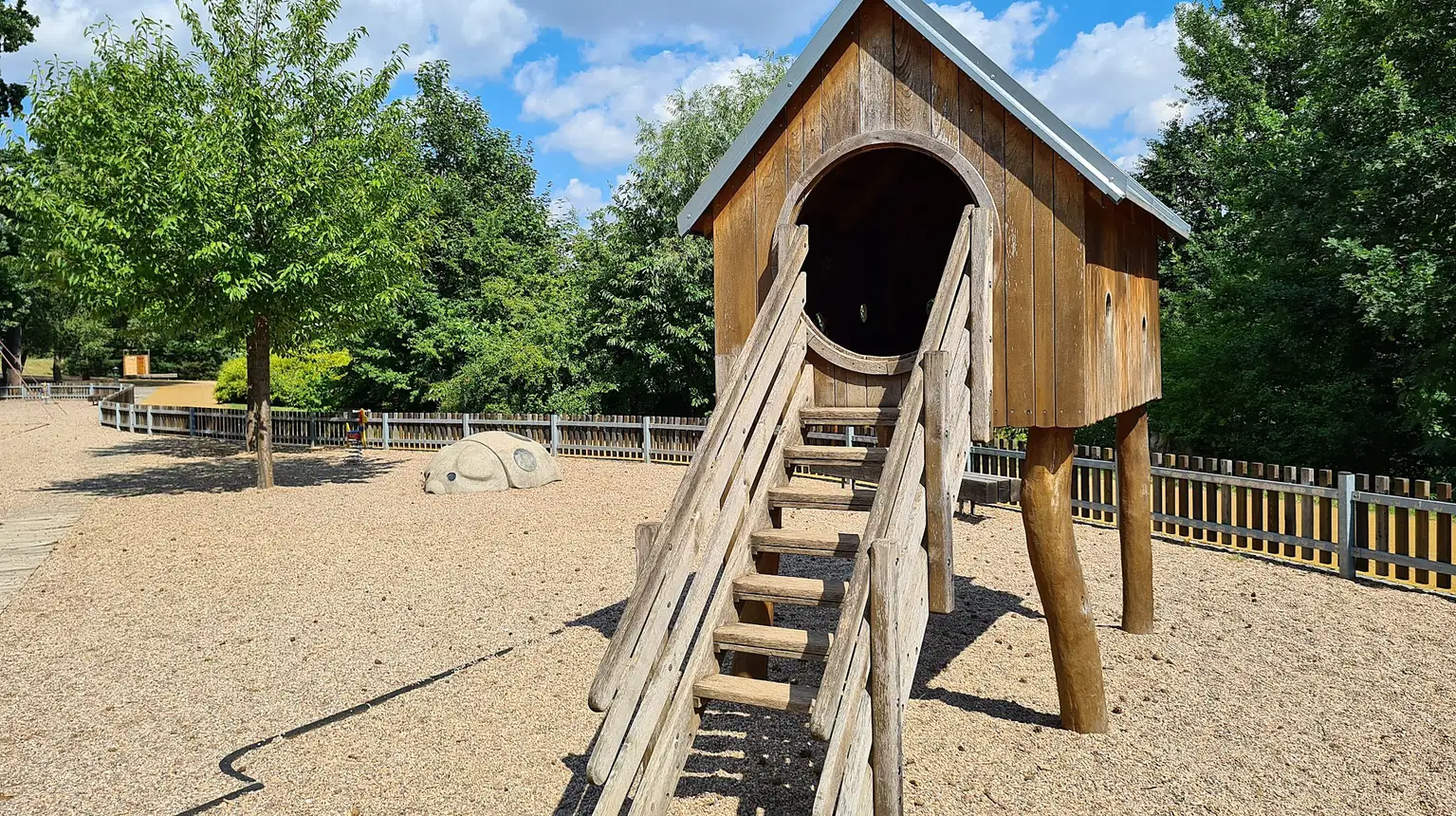 Dětské hřiště park Na Špici – dětská hřiště a herny, Pardubice