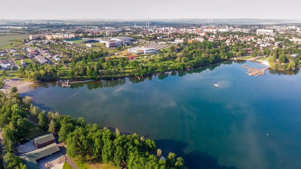 Kamencové jezero – koupání, Chomutov