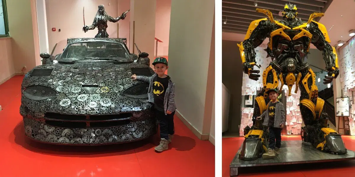 Galerie ocelových figurín | Bumblebee