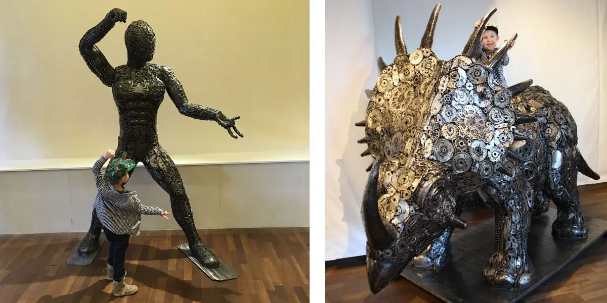 Galerie ocelových figurín | Spiderman