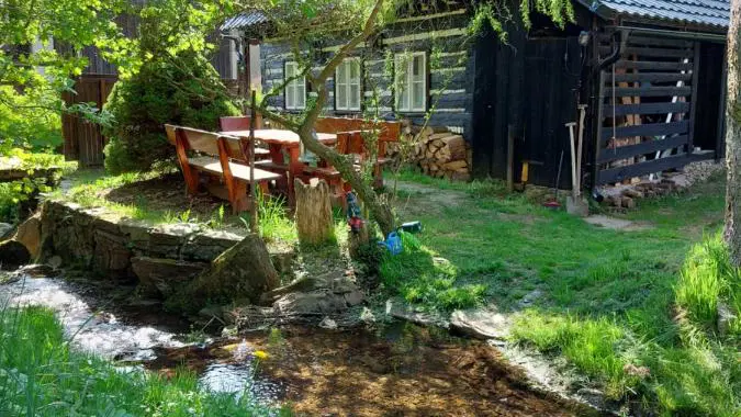 Roubenka u potoka Výprachtice – chata/Chalupa, Výprachtice