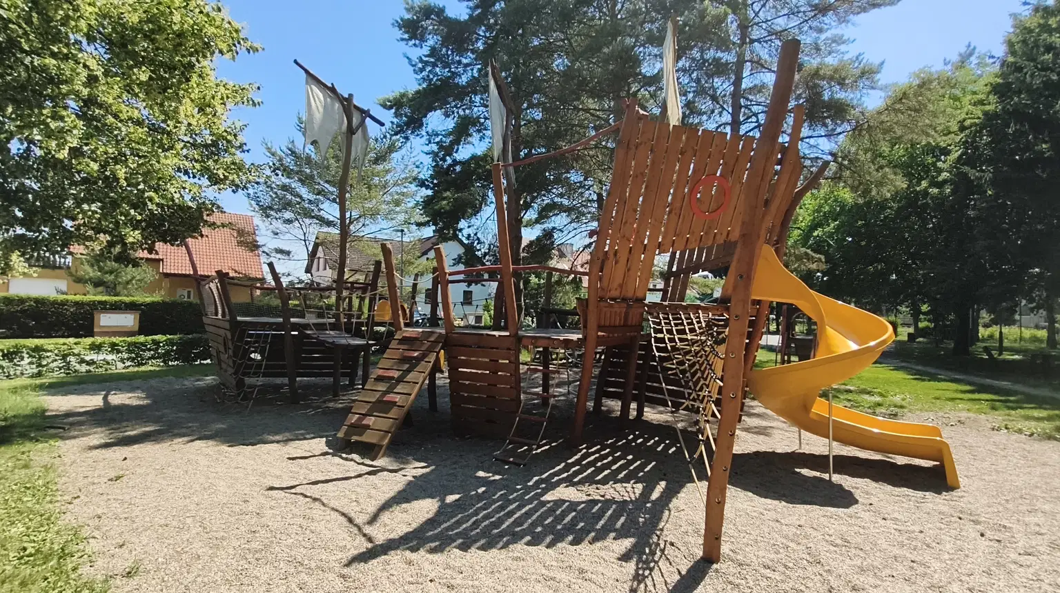 Dětské hřiště s pirátskou lodí – dětská hřiště a herny, Vrbátky