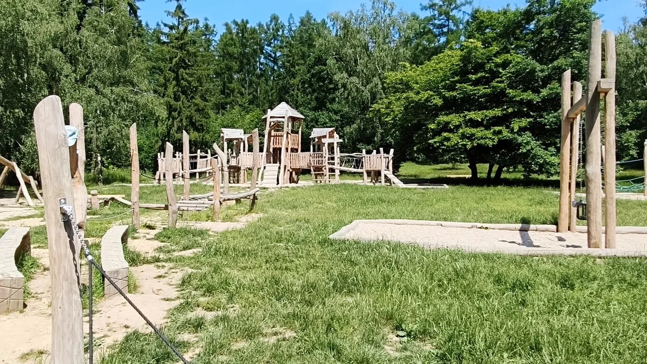 Lanový park – dětská hřiště a herny, Olomouc