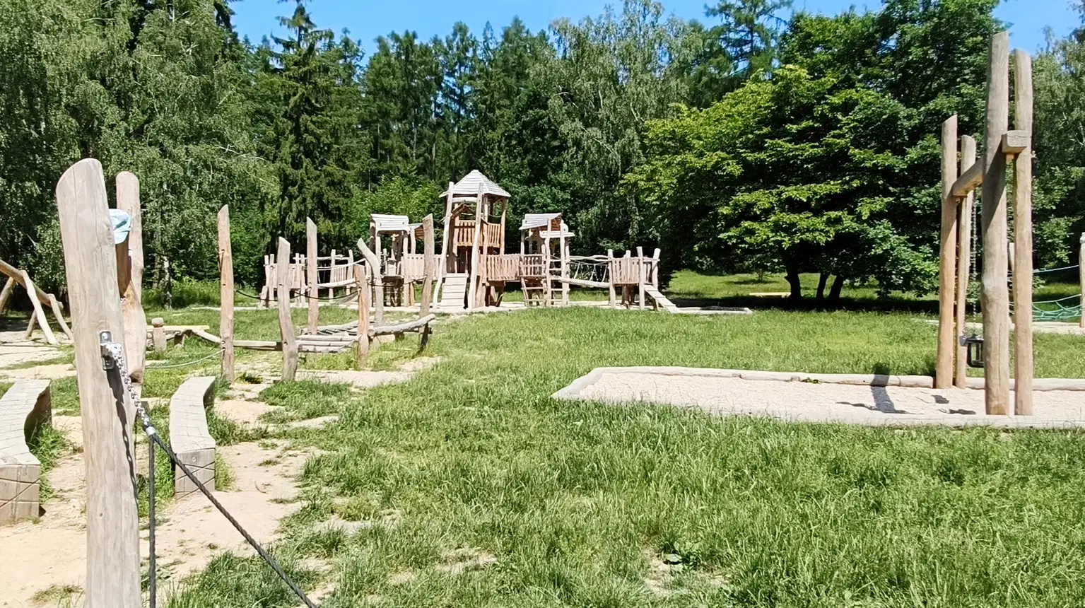 Lanový park – dětská hřiště a herny, Olomouc
