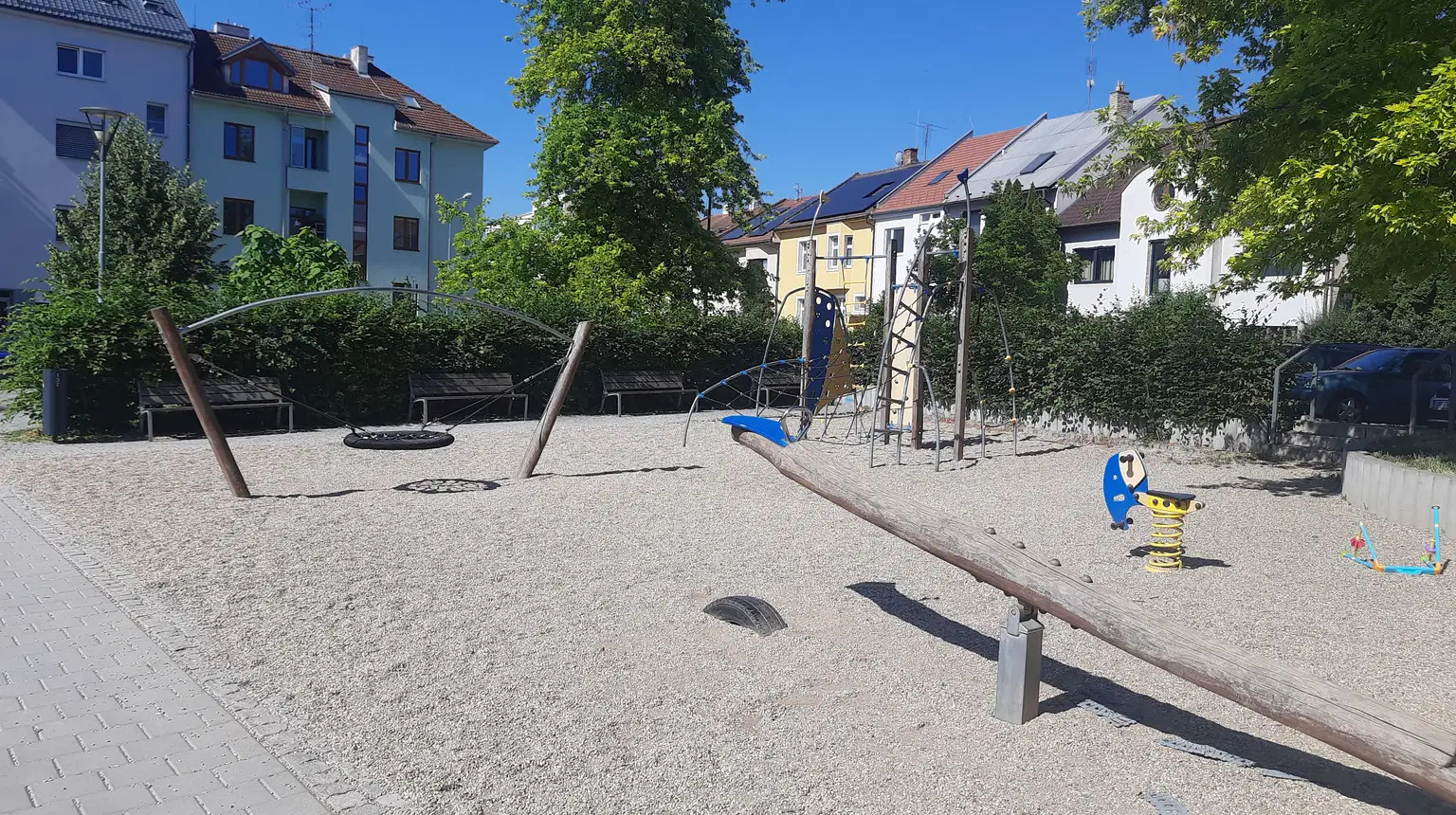Hřiště v parku Stanislava Krátkého – dětská hřiště a herny, Brno