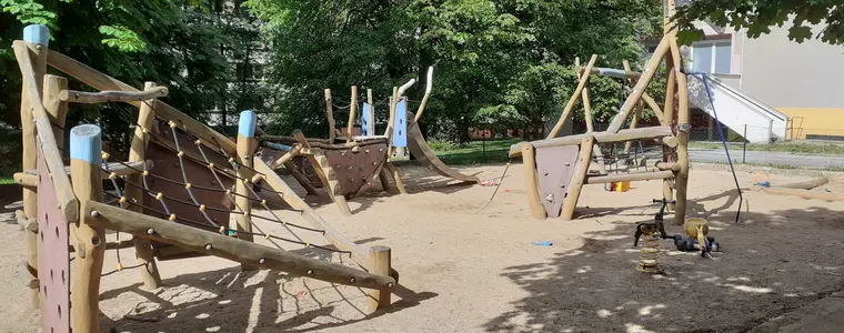 Hřiště Arbesova – dětská hřiště a herny, Brno