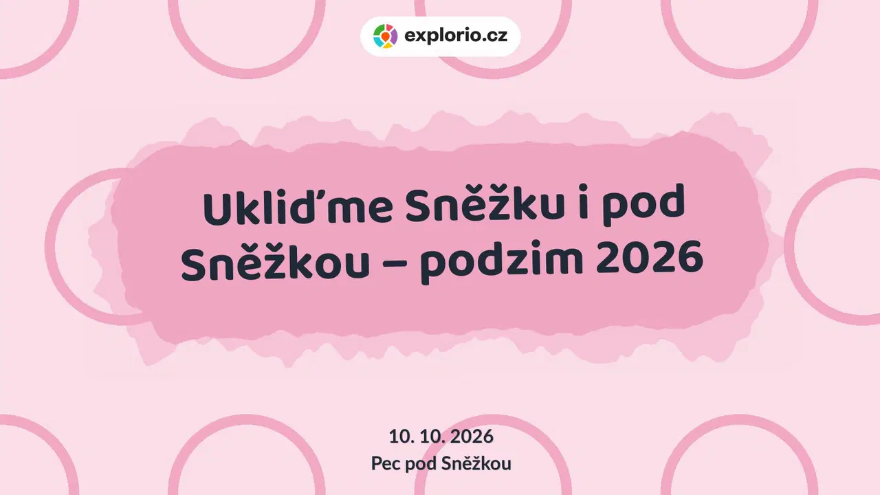 Ukliďme Sněžku i pod Sněžkou – podzim 2026 – příroda a Zvířátka, Pec pod Sněžkou