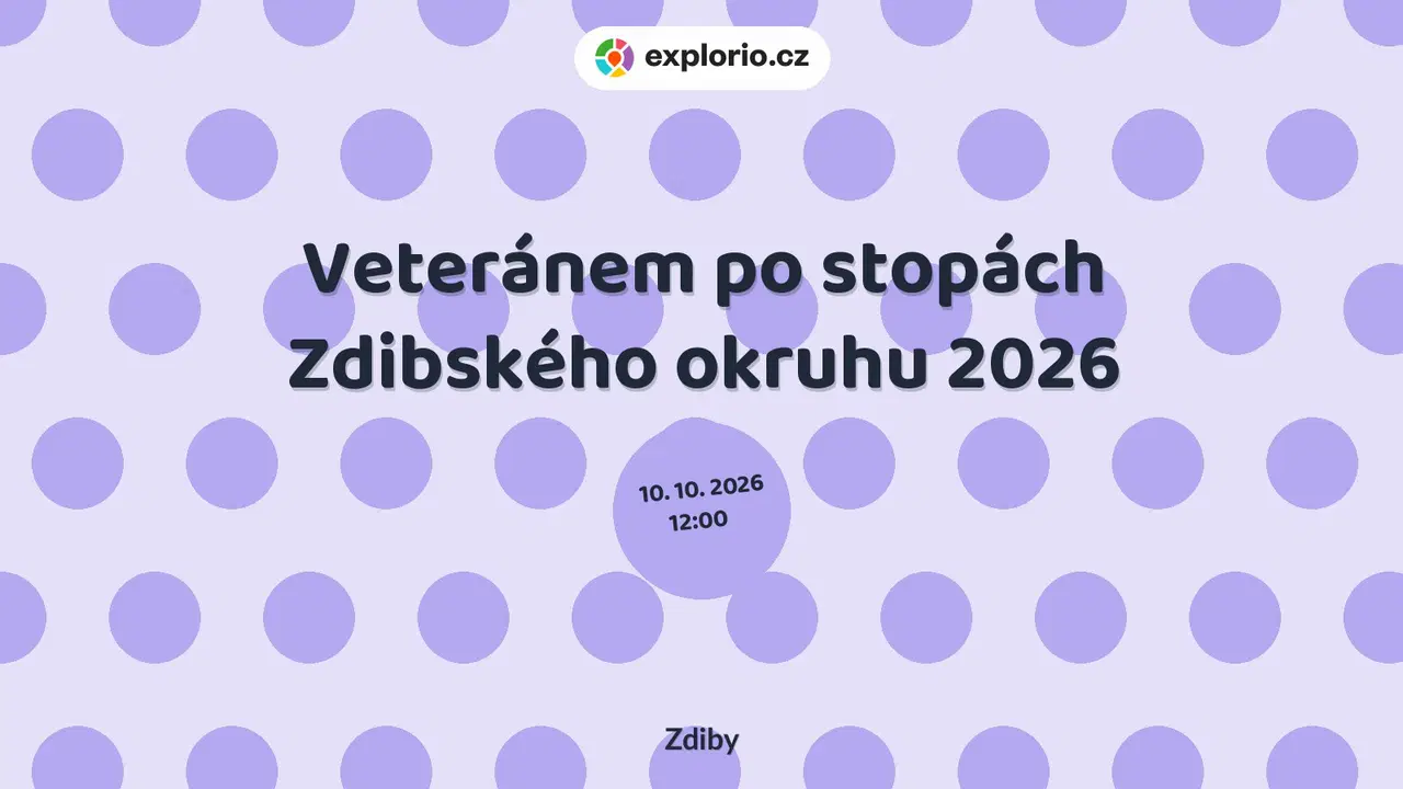 Veteránem po stopách Zdibského okruhu 2026 – prohlídky a Muzea, Zdiby