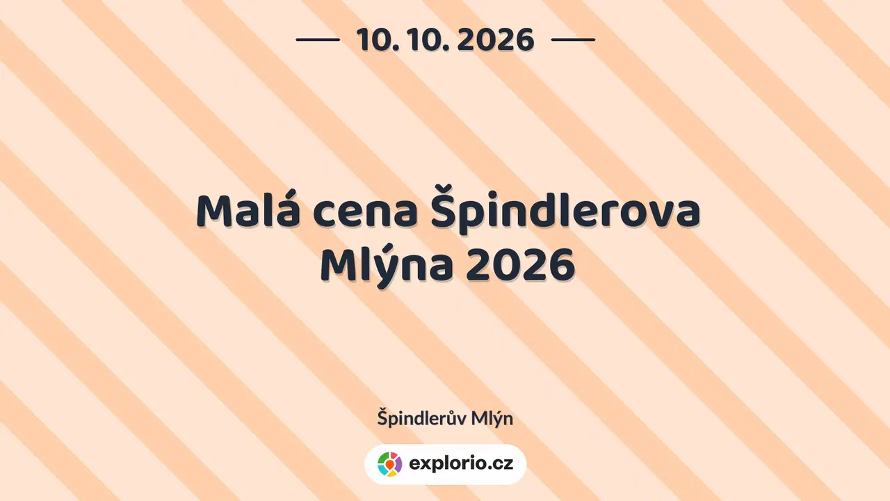 Malá cena Špindlerova Mlýna 2026 – sport a Pohyb, Špindlerův Mlýn