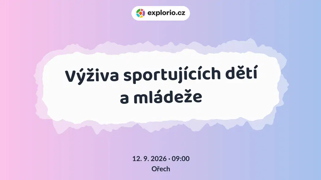 Výživa sportujících dětí a mládeže – tvořivé dílny a Workshopy, Ořech