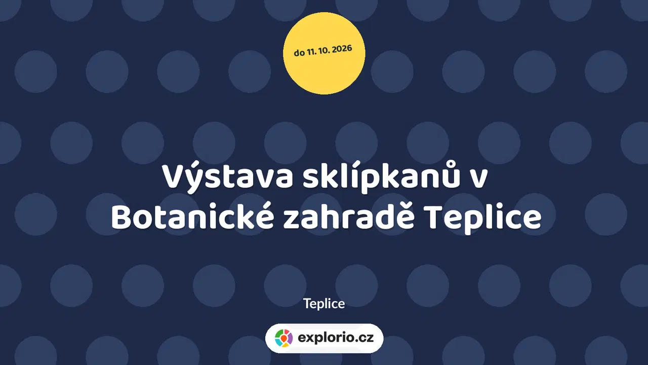 Výstava sklípkanů v Botanické zahradě Teplice – prohlídky a Muzea, Teplice