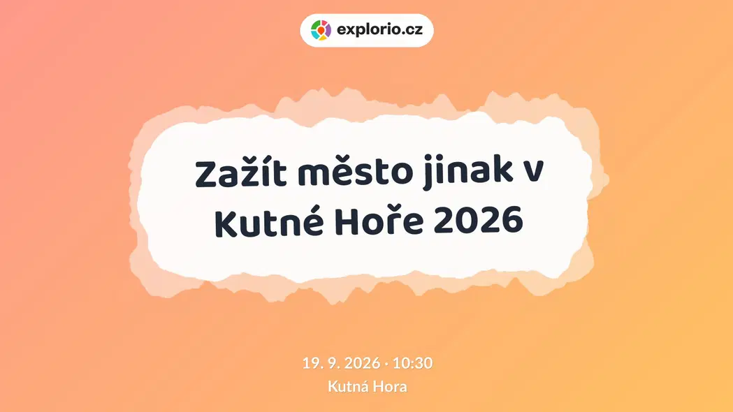 Zažít město jinak v Kutné Hoře 2026 – divadlo, Hudba a Kino, Kutná Hora