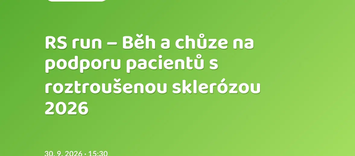 RS run – Běh a chůze na podporu pacientů s roztroušenou sklerózou 2026 – festivaly a Slavnosti, Horoměřice