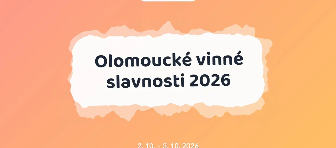 Olomoucké vinné slavnosti 2026 – festivaly a Slavnosti, Olomouc