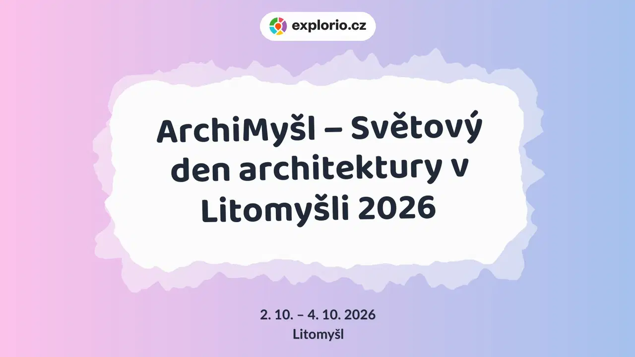 ArchiMyšl – Světový den architektury v Litomyšli 2026 – festivaly a Slavnosti, Litomyšl