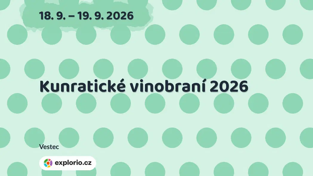 Kunratické vinobraní 2026 – festivaly a Slavnosti, Vestec