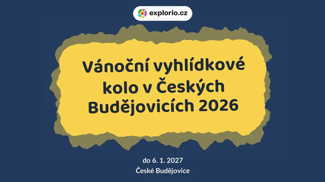 Vánoční vyhlídkové kolo v Českých Budějovicích 2026 – festivaly a Slavnosti, České Budějovice