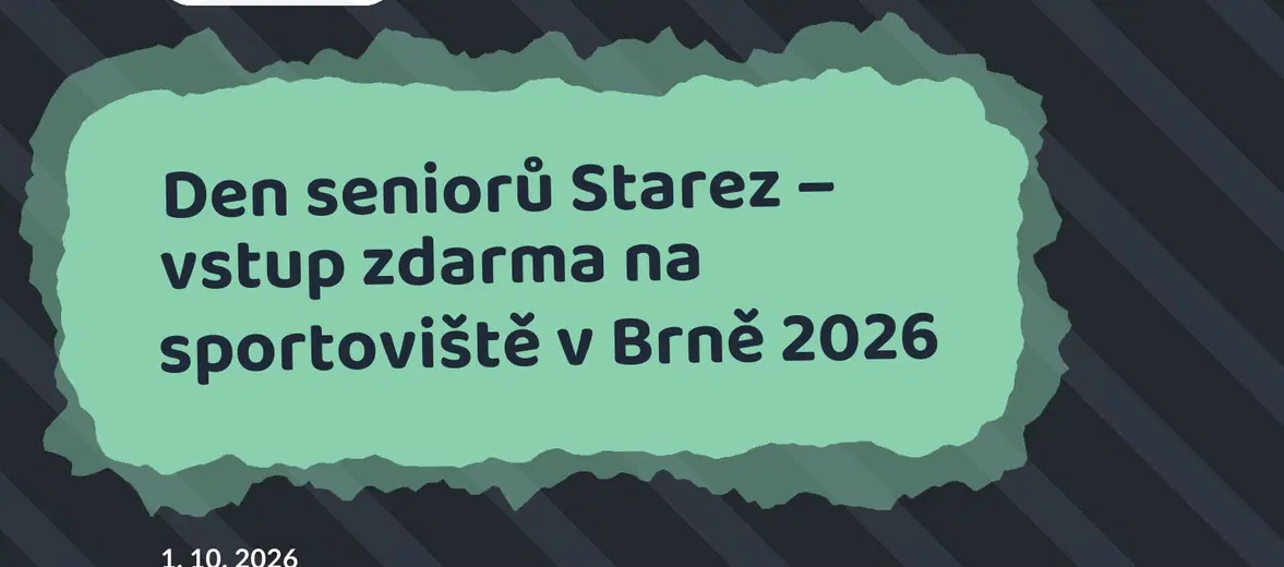 Den seniorů Starez – vstup zdarma na sportoviště v Brně 2026 – sport a Pohyb, Brno