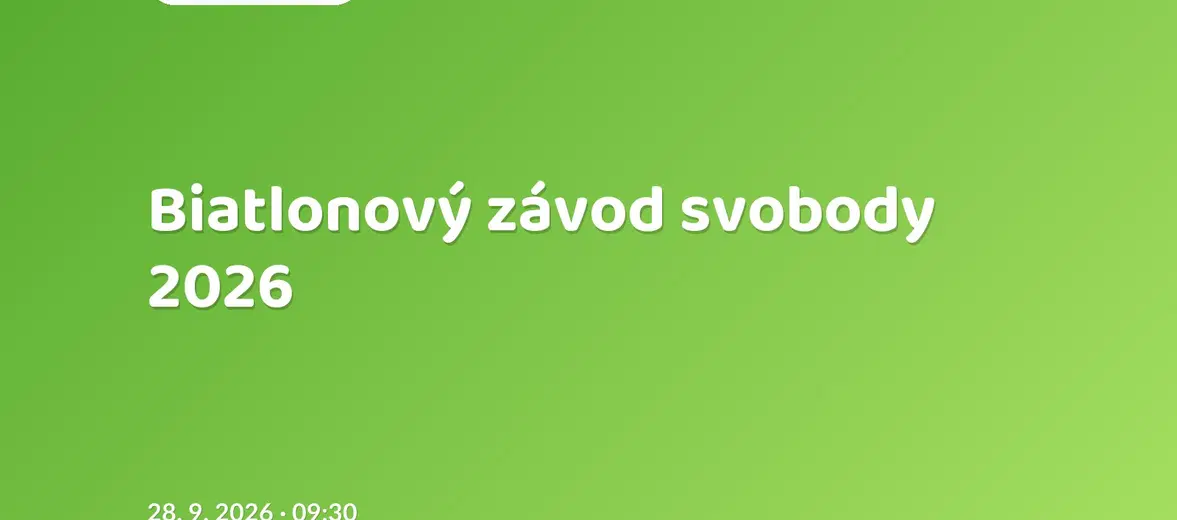 Biatlonový závod svobody 2026 – sport a Pohyb, Zubří