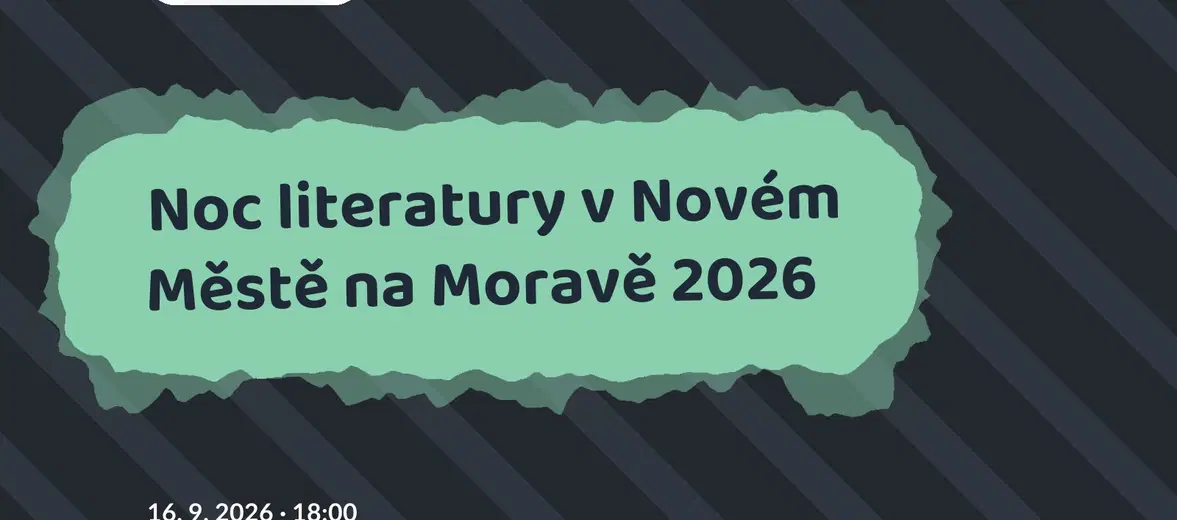 Noc literatury v Novém Městě na Moravě 2026 – festivaly a Slavnosti, Křídla