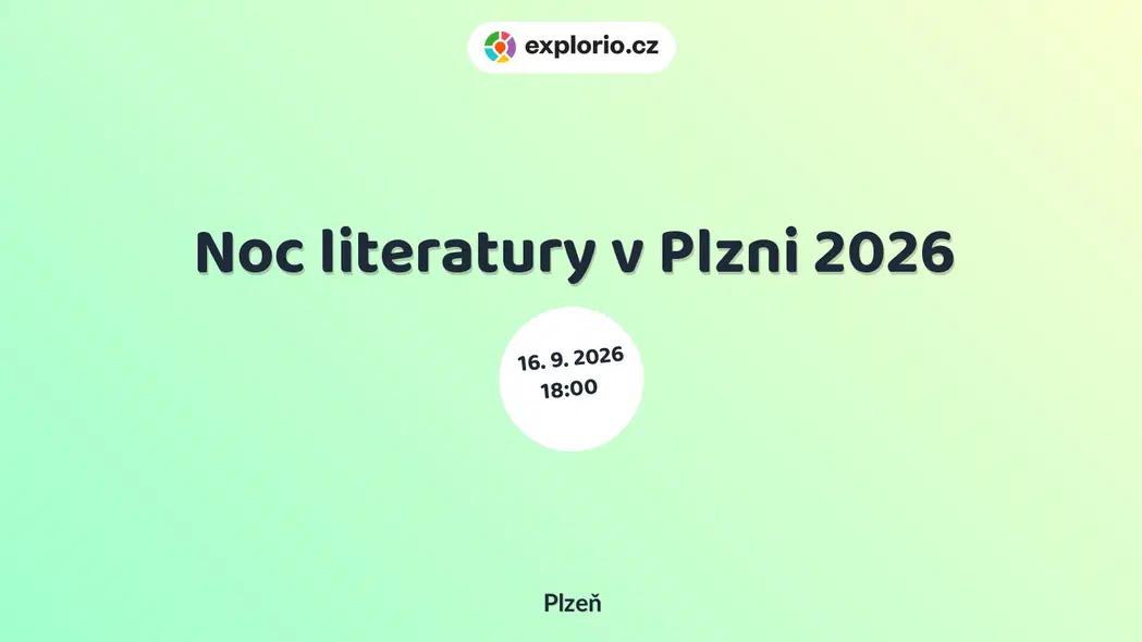 Noc literatury v Plzni 2026 – festivaly a Slavnosti, Plzeň