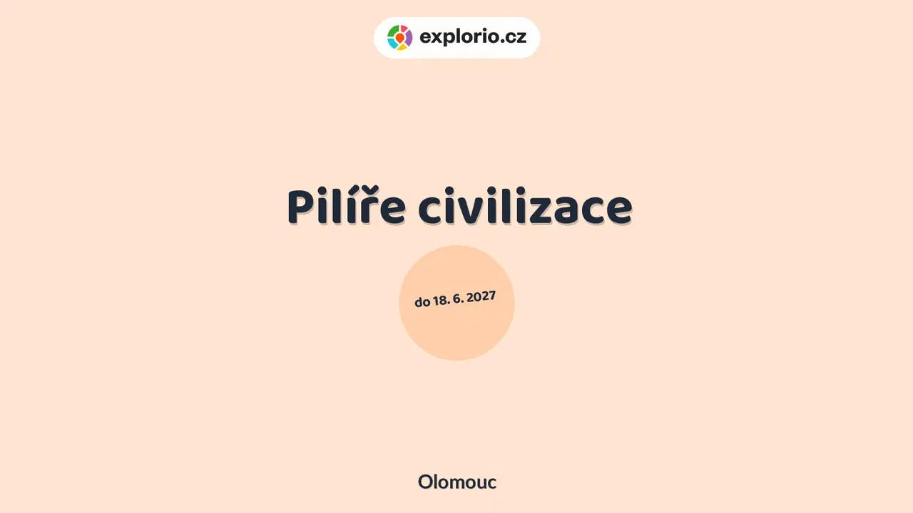 Pilíře civilizace – prohlídky a Muzea, Olomouc
