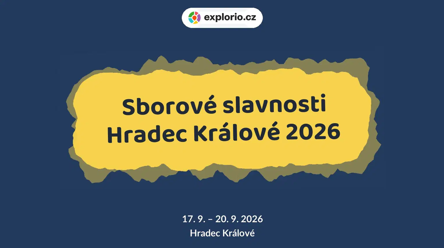 Sborové slavnosti Hradec Králové 2026 – divadlo, Hudba a Kino, Hradec Králové