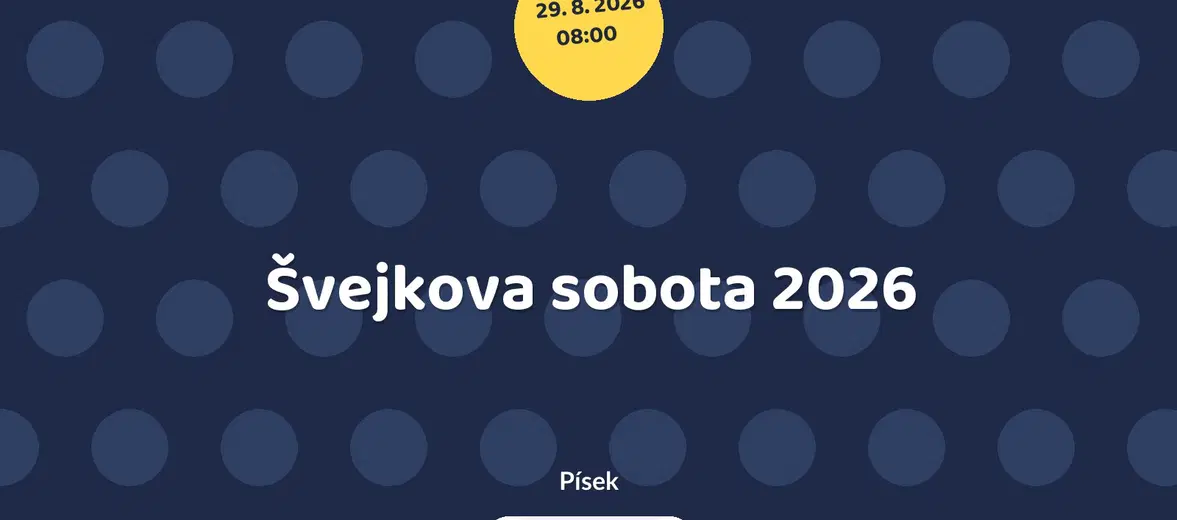 Švejkova sobota 2026 – sport a Pohyb, Písek