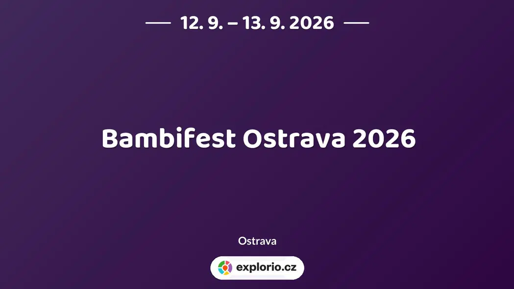 Bambifest Ostrava 2026 – sport a Pohyb, Ostrava